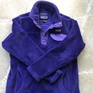 Patagonia Girls Snap Fleece Pullover